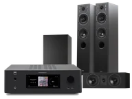 Kino domowe - NAD T758 V3i (czarny) + Diva 5 (czarny) + Diva 7 (czarny) + Basso 880 (czarny) - miniaturka - grafika 1