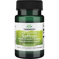 Suplementy naturalne - Saffron 15mg, 60 kaps. - Szafran ( Swanosn ) - miniaturka - grafika 1
