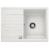 Zlewozmywaki - Blanco ZIA 45 S Compact Silgranit PuraDur Biały odwracalny, korek auto. (524715) - miniaturka - grafika 1