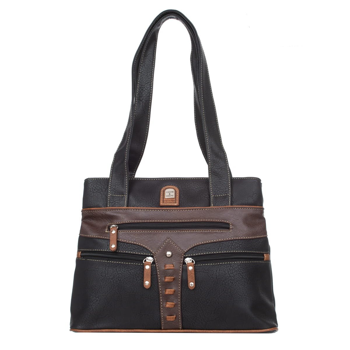 Średnia Torebka Damska Charm&Shape na ramię Choco