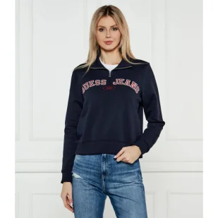 Guess Jeans Bluza Regular Fit - Bluzy damskie - miniaturka - grafika 1