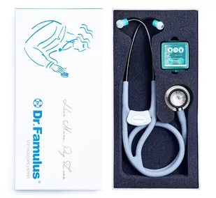 Dr. Famulus DR 520 D-wine Stetoskop następnej generacji, Strojenie Fine Tune, Internistyczny, Kardiologiczny - Urządzenia medyczne - miniaturka - grafika 2