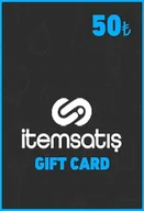 Kody i doładowania cyfrowe - Itemsatis Gift Card 50 TRY - itemsatis Key - GLOBAL - miniaturka - grafika 1