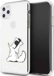 Karl Lagerfeld Choupette Fun Sunglasses - Etui iPhone 11 Pro Max (przezroczysty) - Etui i futerały do telefonów - miniaturka - grafika 2