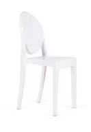 Krzesła - King Home Krzesło VICTORIA białe poliwęglan (111-APC.BIALY) - miniaturka - grafika 1