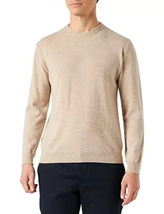 United Colors of Benetton Koszulka męska G/C M/L 1002u1g34 sweter, beżowy 562, XXL - Koszulki męskie - miniaturka - grafika 1
