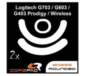 Podkładki pod mysz - 2 x CorePad Ślizgacze Logitech G403 G603 G703 - miniaturka - grafika 1