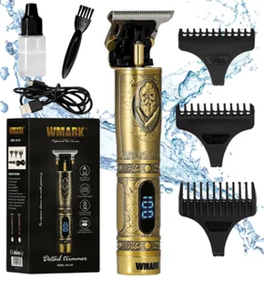 WMARK maszynka fryzjerska trymer NG-307 strzyżarka elektryczna do włosów golarka do włosów brody głowy - Trymery - miniaturka - grafika 1