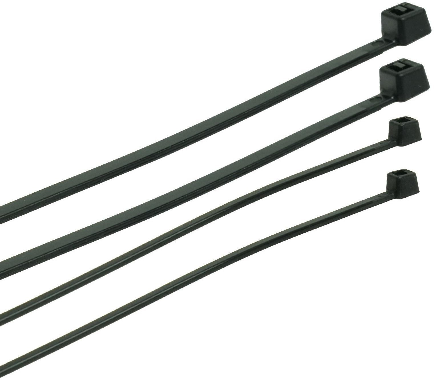 PLASTROL OPASKA PLASTIKOWA CZARNA 4,8 x 500mm 50szt.