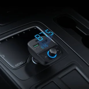 Ugreen Transmiter FM Bluetooth 5.0 ładowarka samochodowa MP3 3x USB TF micro SD 4,8 A czarny (CD229) - Ładowarki samochodowe - miniaturka - grafika 7