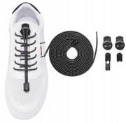 Akcesoria obuwnicze - SZNURÓWKI SZNUROWADŁA ELASTYCZNE ODBLASKOWE SAMOZACISKOWE dla biegaczy - miniaturka - grafika 1