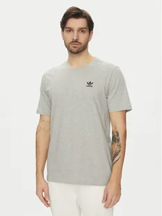 adidas T-Shirt Trefoil Essentials JC9988 Szary Regular Fit - Koszulki męskie - miniaturka - grafika 1