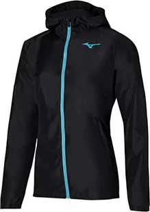 Mizuno Damska bluza z kapturem, czarna, S, Czarny, S - Bluzy damskie - miniaturka - grafika 1