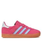 Buty dla dziewczynek - Sneakersy adidas Gazelle JR5944 Różowy - miniaturka - grafika 1