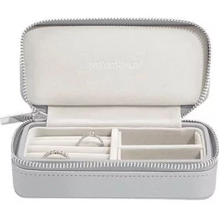 Stackers Pudełko podróżne na biżuterię Stackers Travel classic kamienna szarość 74616 - Pudełka i szkatułki - miniaturka - grafika 1