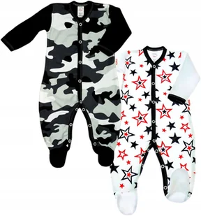 PAJAC pajacyk 2PAK r 92 Moro Gwiazdki KLEKLE - Pajacyki dla niemowląt - miniaturka - grafika 1