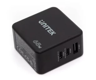 Unitek GaN 1x USB-A 2x USB-C 65W Quick Charge 3.0 - Ładowarki do telefonów - miniaturka - grafika 2