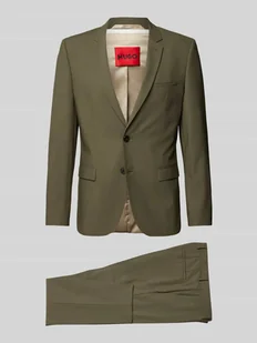 Garnitur o kroju slim fit z marynarką na 2 guziki model ‘Arti/Hesten’ - Garnitury - miniaturka - grafika 1