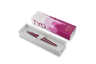 Długopis Parker Jotter | Edycja specjalna | Tokyo Pink CT | Niebieski tusz | Opakowanie prezentowe - Długopisy - miniaturka - grafika 1
