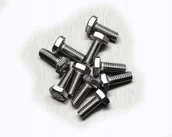 Śruby i nakrętki - M4x10 ŚRUBA SZEŚCIOKĄTNA KWASOODPORNA inox nierdzewna A4 933 (10) - miniaturka - grafika 1