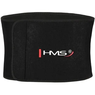 BR163 PAS NA BRZUCH WYSZCZUPLAJĄCY BLACK ONE SIZE HMS - Ściągacze i opaski sportowe - miniaturka - grafika 1