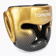 Ochraniacze do sportów walki - Kask bokserski Top King Super Star gold - miniaturka - grafika 1