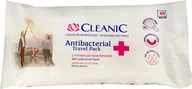 Dezynfekcja - Cleanic CLEANIC_Refresing Wet Wipes Antibacterial Travel Pack chusteczki odświeżające z płynem antybakteryjnym 40szt. - miniaturka - grafika 1