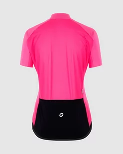 ASSOS Koszulka rowerowa damska UMA GT JERSEY C2 EVO fluo pink - Koszulki rowerowe - miniaturka - grafika 2
