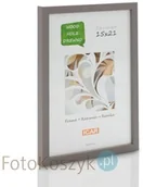 Ramki na zdjęcia - Ramka drewniana Pinia szara (na zdjęcie 18x24 cm) - miniaturka - grafika 1