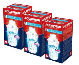 AQUAPHOR Wkład filtrujący wodę B100-5 3szt. - Wkłady filtrujące - miniaturka - grafika 1