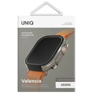 UNIQ etui Valencia Apple Watch Ultra 49 mm. srebrny/titanium silver - Akcesoria do smartwatchy - miniaturka - grafika 3
