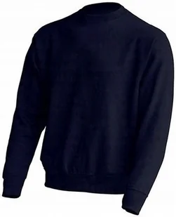 BLUZA MĘSKA dresowa Bez Kaptura robocza Sportowa Ciepła Uniwersalna granat - Bluzy męskie - miniaturka - grafika 1