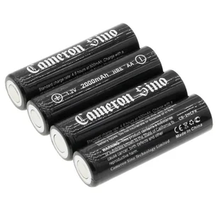 Akumulatorki AA / R6 2000mAh 2.40Wh Ni-MH 1.2V zestaw 4 szt (Cameron Sino) - Ładowarki i akumulatory - miniaturka - grafika 1