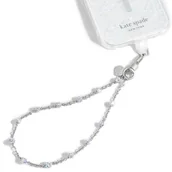 Pozostałe akcesoria do telefonów - Kate Spade New York Universal Phone Charm Wristlet - Uniwersalna smyczka do telefonu (Dazzle Chain Silver) - miniaturka - grafika 1
