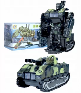CZOŁG Transformers Robot 2w1 Jeździ Dźwięki LED - Samochody i pojazdy dla dzieci - miniaturka - grafika 1