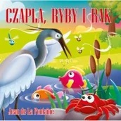 Wierszyki, rymowanki, piosenki - Liwona Czapla ryby i rak - La Fontaine Jean - miniaturka - grafika 1