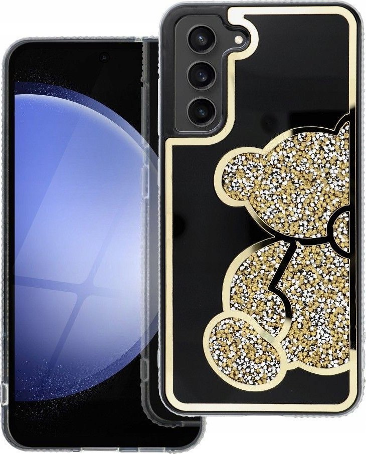 OEM Futerał TEDDY BEAR do SAMSUNG A52 5G / A52 LTE 4G / A52s 5G złoty