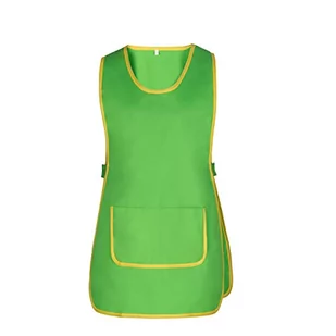 MISEMIYA - Fartuch do czyszczenia Jednostka robocza Klinik czyszczenie domu kociołka weterynaryjnego - rej. 868, zielone jabłko 21, XL - Fartuchy i rękawice kuchenne - miniaturka - grafika 1