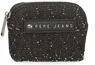 PEPE JEANS DAILA CZARNY PORTFEL MAŁY Z LOGO 000 AWG - Portfele - miniaturka - grafika 1