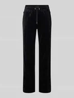 Spodnie damskie - Spodnie typu track pants z kieszeniami zapinanymi na zamek błyskawiczny model ‘TINA’ - miniaturka - grafika 1