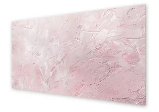 Panel kuchenny HOMEPRINT Różowy tynk 125x50 cm - Dekoracje domu - miniaturka - grafika 1
