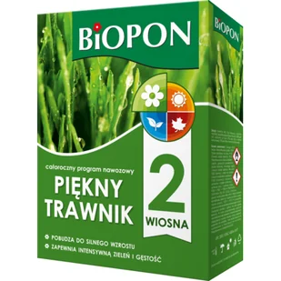 Nawóz granulowany PięknyTrawnik Wiosna 2 kg Bopon - Nawozy ogrodnicze - miniaturka - grafika 1