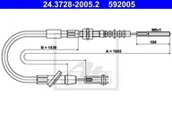 Sprzęgła - ATE LINKA SPRZĘGŁA 24.3728-2005.2 SUZUKI SAMURAI 1.3 00-04 24.3728-2005.2 - miniaturka - grafika 1