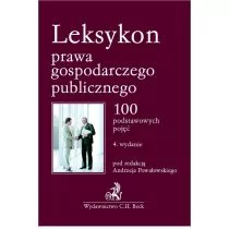 Leksykon prawa gospodarczego publicznego.