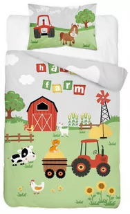 Pościel 90x120 do łóżeczka wesoła farma - Pościel dla dzieci - miniaturka - grafika 1