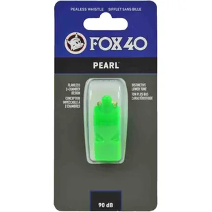 Gwizdek Fox 40 Pearl Bez Sznurka Zielony 9702-1408 - Piłka nożna - miniaturka - grafika 1