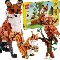 Klocki - LEGO Creator 3 w 1 31154 Leśne zwierzęta: Czerwony lis KLOCKI ZESTAW +eKAT - miniaturka - grafika 1