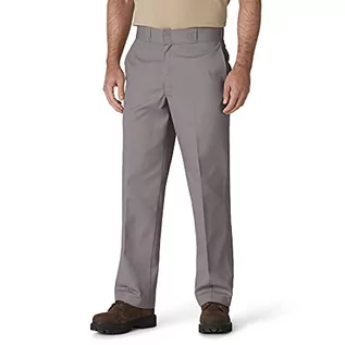 Spodnie męskie - Dickies spodnie męskie, srebro, 33W / 34L - grafika 1