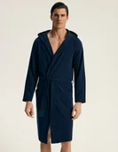 Piżamy damskie - Szlafrok męski Stellar Esotiq Homme granatowy M - miniaturka - grafika 1