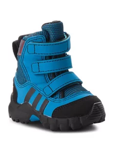 Buty dla dziewczynek - Adidas Śniegowce Cw Holtanna Snow Cf I D97659 Niebieski - grafika 1